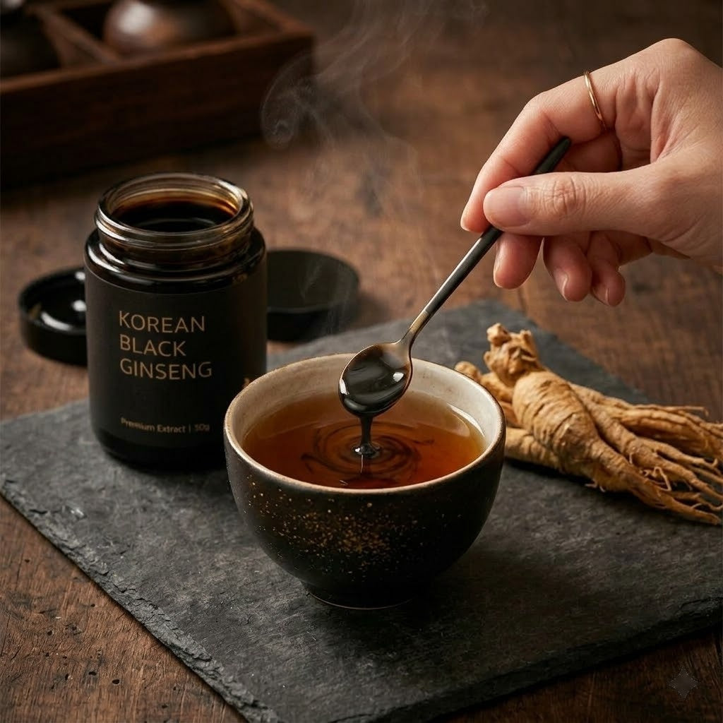 Korean Black Ginseng Concentrated Extract (50g)